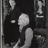 Leon Ames, Ben Piazza and unidentified in the stage production Winesburg, Ohio