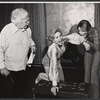 Morton DaCosta, Rhonda Fleming and Alexis Smith in the 1973 stage production The Women