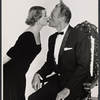Bette Davis and Leif Erickson in the stage production The World of Carl Sandburg 