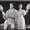 Earle Hyman and Vinie Burrows in the stage production The Worlds of Shakespeare