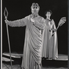 Earle Hyman and Vinie Burrows in the stage production The Worlds of Shakespeare