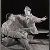 Earle Hyman and Vinie Burrows in the stage production The Worlds of Shakespeare