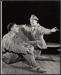 Earle Hyman and Vinie Burrows in the stage production The Worlds of Shakespeare