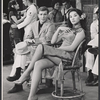 William Shatner and France Nuyen in the stage production The World of Suzie Wong
