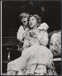 Steve Sanders and Carmen Mathews in the stage production of The Yearling