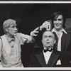 Donald Moffat, Richard Woods and Keene Curtis in the stage production You Can't Take It With You