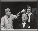 Donald Moffat, Richard Woods and Keene Curtis in the stage production You Can't Take It With You