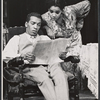 Chuck Daniel and Mira Waters in the stage production You Can't Take It With You