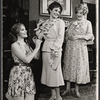 Jennifer Harmon, Patricia Conolly and Dee Victor in the stage production You Can't Take It With You