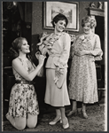 Jennifer Harmon, Patricia Conolly and Dee Victor in the stage production You Can't Take It With You