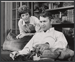Irene Dailey and Larry Blyden in the stage production You Know I Can't Hear You When the Water's Running