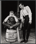 Tom Noel and Ralston Hill in the stage production The Young Abe Lincoln