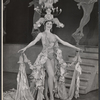 Unidentified showgirl in the stage production The Ziegfeld Follies of 1957