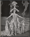 Unidentified showgirl in the stage production The Ziegfeld Follies of 1957