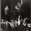 Herschel Bernardi [top] and unidentified others in the stage production Zorba