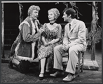 John Raitt, Barbara Baxley and Gary Krawford in the 1968 tour of the stage production Zorba