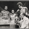 The Ed Hall, Christine Johnson, Peter DeAnda and Menasha Skulnik in the stage production Zulu and the Zayda