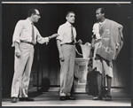 Joe Silver, Louis Gossett and unidentified in the stage production The Zulu and the Zayda