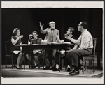 Sarah Cunningham, Menasha Skulnik, Joe Silver and unidentified others in the stage production The Zulu and the Zayda
