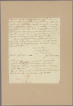 Letter to Gen. [Benjamin] Lincoln