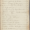 Holograph notebook, 1 January 1820 - ? January 1823