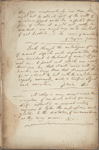 Holograph notebook, 1 January 1820 - ? January 1823