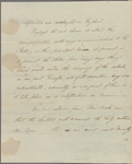 Letter to Gov. [George] Clinton
