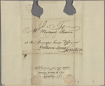 Eighteen pages of accounts, and twelve letters by Thomas Russell, Nathaniel Martin, Francis Phillips, and William Baxter concerning the Principio Company's iron works on the Potomac River