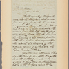 Letter to Dr. [Gurdon] Buck