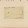 Letter to Dr. W. W. Buchanan, Secretary of the Medical Society of the County of New York