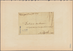 Letter to Dr. W. W. Buchanan, Secretary of the Medical Society of the County of New York