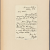 Letter to Dr. Emmet