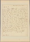 Letter to Gen. [William Henry] Harrison