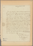 Letter to Governor George Clinton, New York, --favored by Mr. [John] Leake--