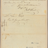 Letter to Thomas Law [Washington, D. C]