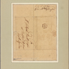 Letter to Joseph Ball at Stratford by Bow [Stratford le Bow, Essex] nigh London