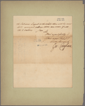 Letter to William Denny [Philadelphia]