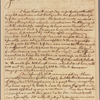 Letter to Governor [Horatio] Sharpe [Baltimore, Md.]