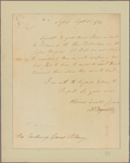 Letter to Caesar Rodney [Wilmington, Del.]