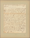 Letter to Governor [William] Denny [Philadelphia]