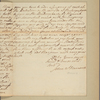 Letter to Governor [William] Denny [Philadelphia]