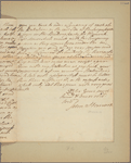 Letter to Governor [William] Denny [Philadelphia]