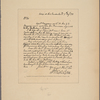 Letter to [Colonel Henry Bouquet, Ray's Town.]