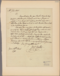 Letter to John Sturt [London]
