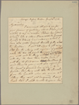 Letter to Captain Hector McNeil at Point au Tremble
