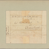 Letter to Captain Hector McNeil at Point au Tremble