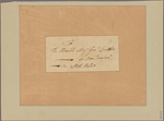 Letter to Major General [Benjamin] Lincoln, Head Quarters, Stillwater [N. Y.]