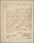 Letter to [Thomas Jefferson, Gov. of Virginia?]