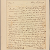 Letter to Major Jellis Fonda at Cachnewagie
