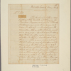 Letter to Gen. [Henry] Knox Pluckemin, N. J.?]